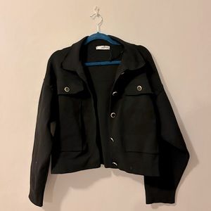 Black Bomber Jacket | Mango